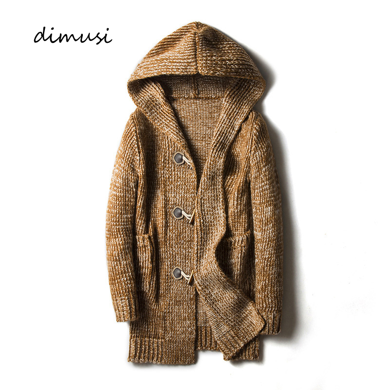 Winter Clothing Men Style - DIMUSI zimowe męskie swetry moda męska