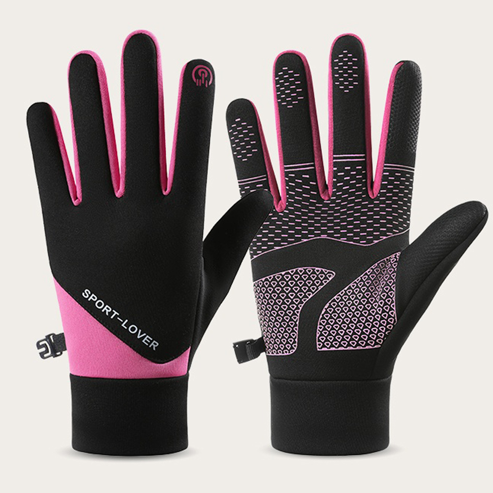 Waterproof Mitten Ski - Damskie zimowe wodoodporne rękawice rowerowe z