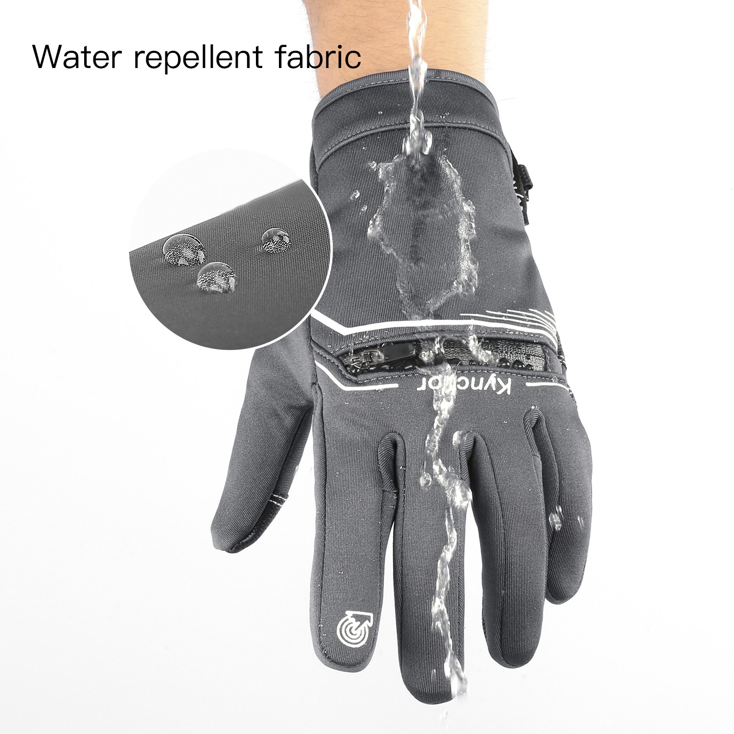 Waterproof Mitten Ski - Rękawice rowerowe zimowe męskie damskie wodoodporne