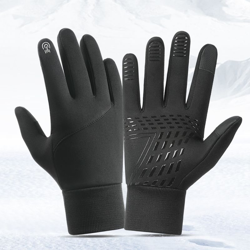 Waterproof Mitten Ski - Rękawice rowerowe męskie damskie motocyklowe jesienno-zimowe
