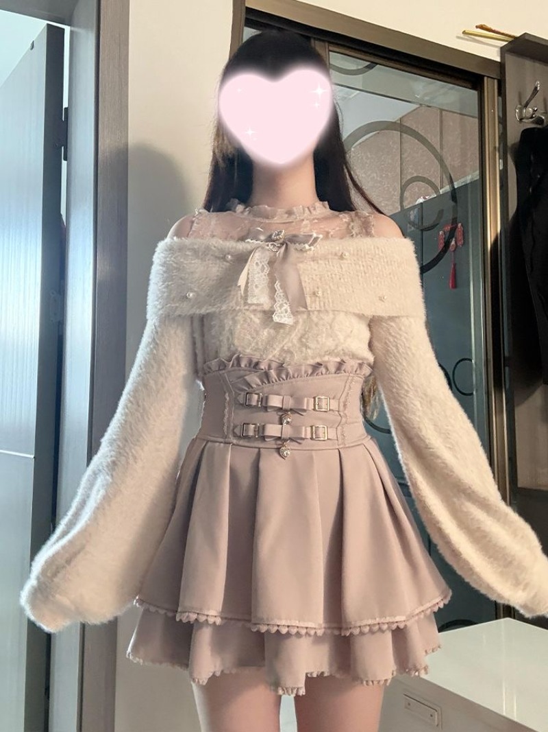 Winter Clothing Line - Japoński styl słodkiej Lolity: sweter z