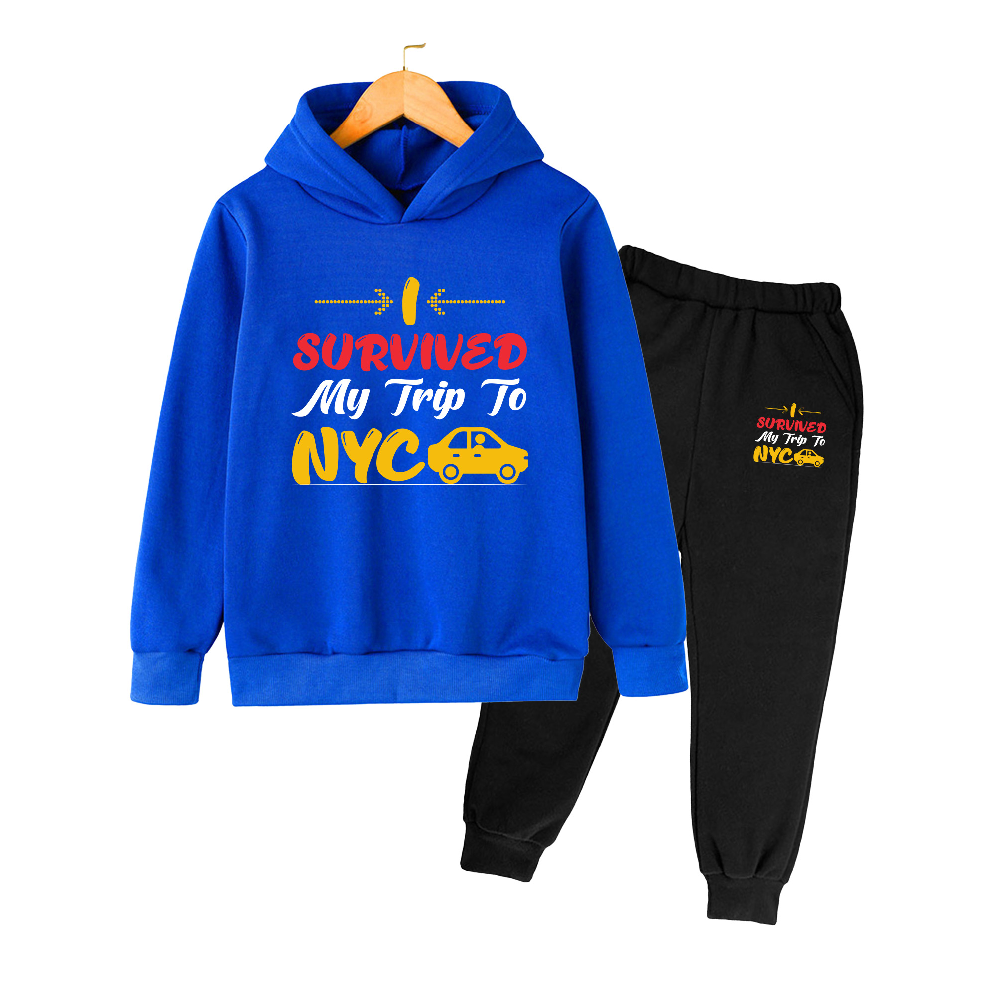Winter Clothing Nyc - Zestaw dziecięcy: bluza z kapturem i