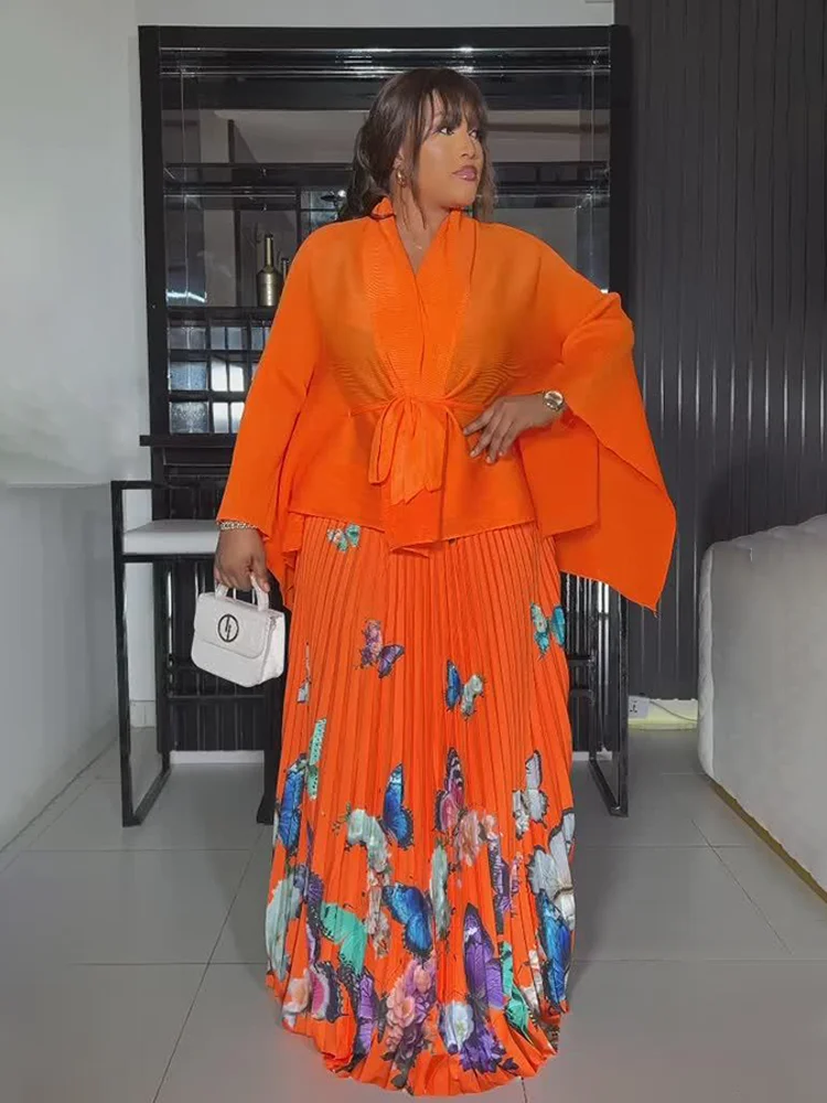 Winter Clothing Line - ANLAN Winter New Pleated Folds Skirt