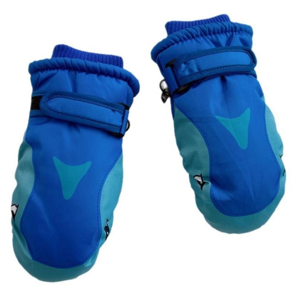 Waterproof Mitten Ski - Dziecięce rękawice narciarskie z kreskówkowym wzorem