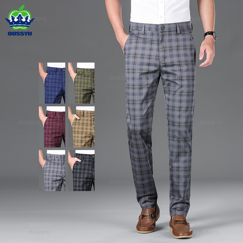 Winter Clothing Men Style - OUSSYU marka odzież wysokiej jakości spodnie