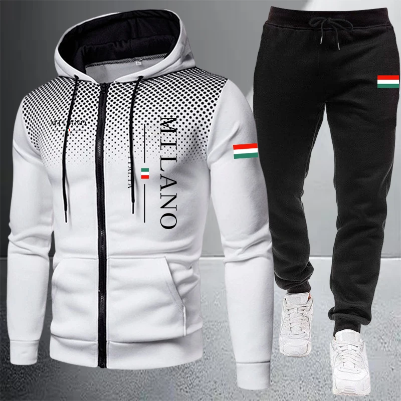 Męski dres sportowy z kapturem – Winter Clothing Clearance recenzja i cena