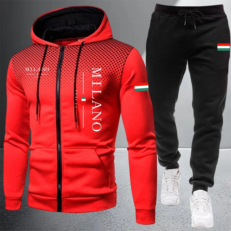 Męski dres sportowy z kapturem – Winter Clothing Clearance recenzja i cena
