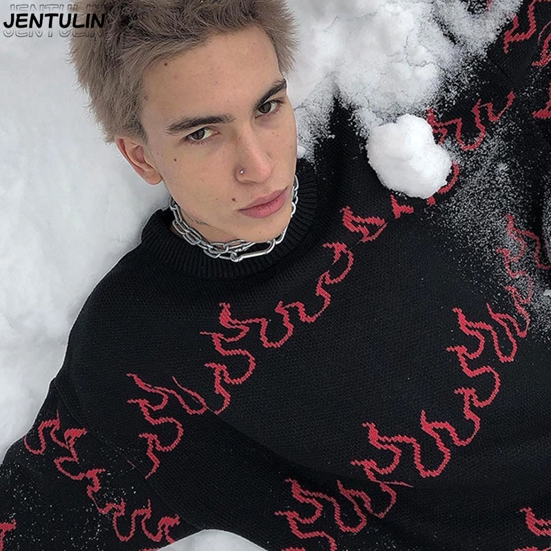 Swetry z płomieniami, dzianino – Winter Clothing Trends 2025 recenzja i cena