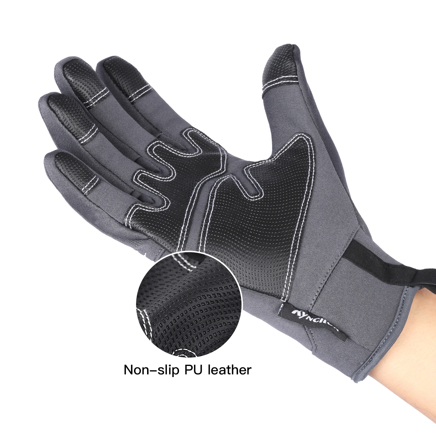 Rękawice rowerowe zimowe męski – Waterproof Mitten Ski recenzja i cena