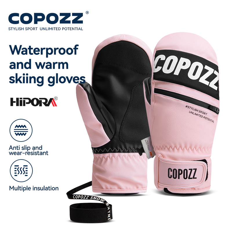 Rękawice narciarskie COPOZZ 3M – Waterproof Mitten Ski recenzja i cena