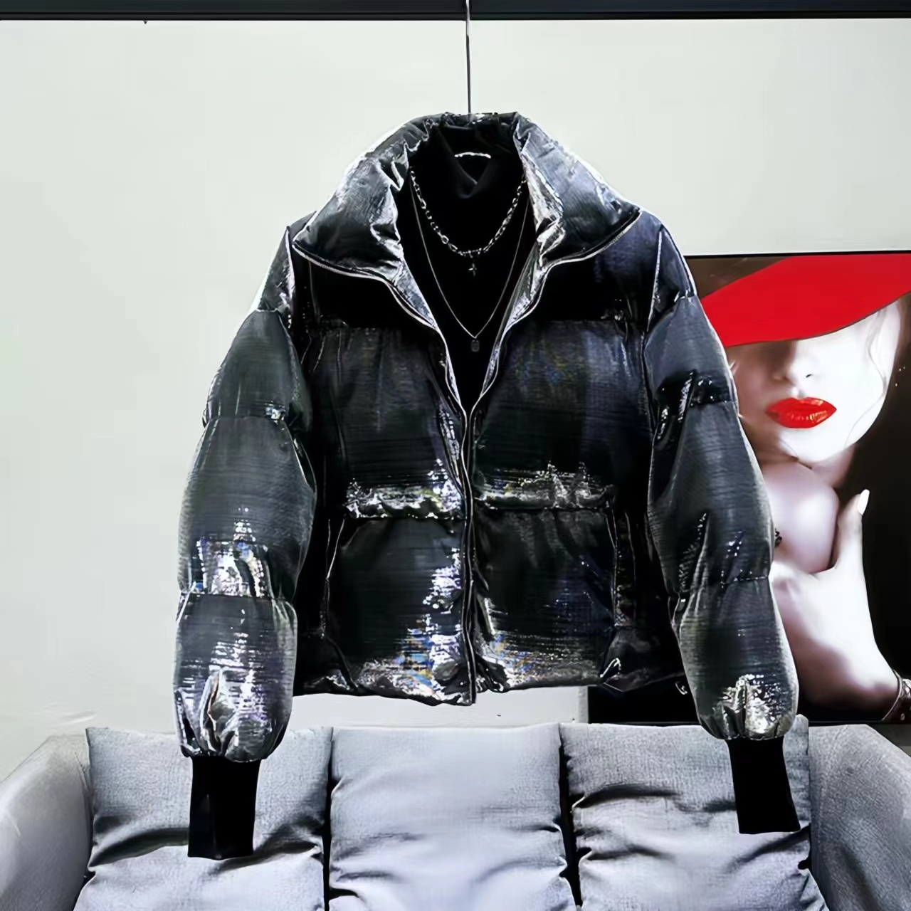 Krótka, gruba, luźna kurtka ba – Winter Clothing Men Style recenzja i cena