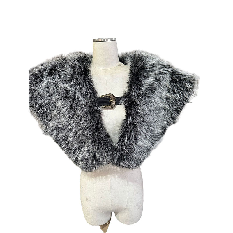 Kołnierz z futra na Halloween, – Winter Clothing Women'S recenzja i cena