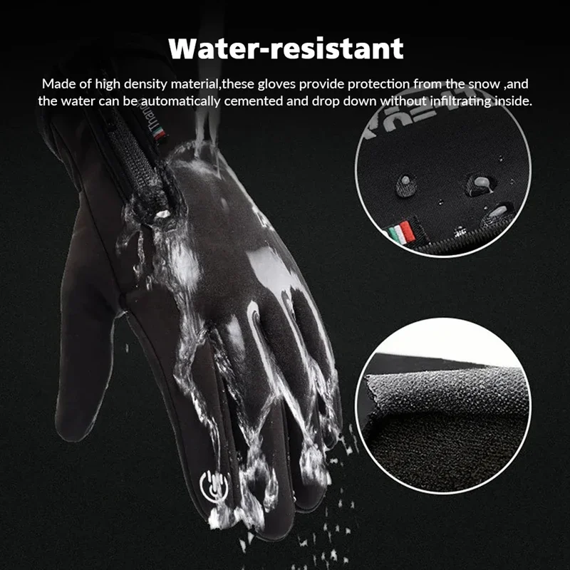 Rękawice rowerowe wodoodporne  – Waterproof Mitten Ski recenzja i cena
