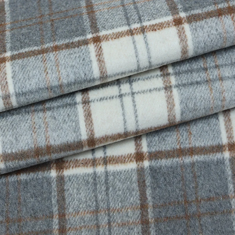 Tkanina wełniana w kratę, mięk – Winter Clothing Women'S recenzja i cena