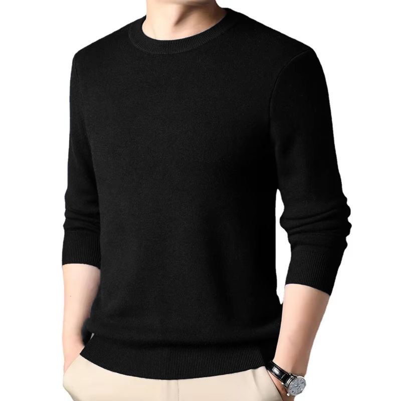 Męski sweter z dzianiny w jedn – Winter Clothing Uae recenzja i cena