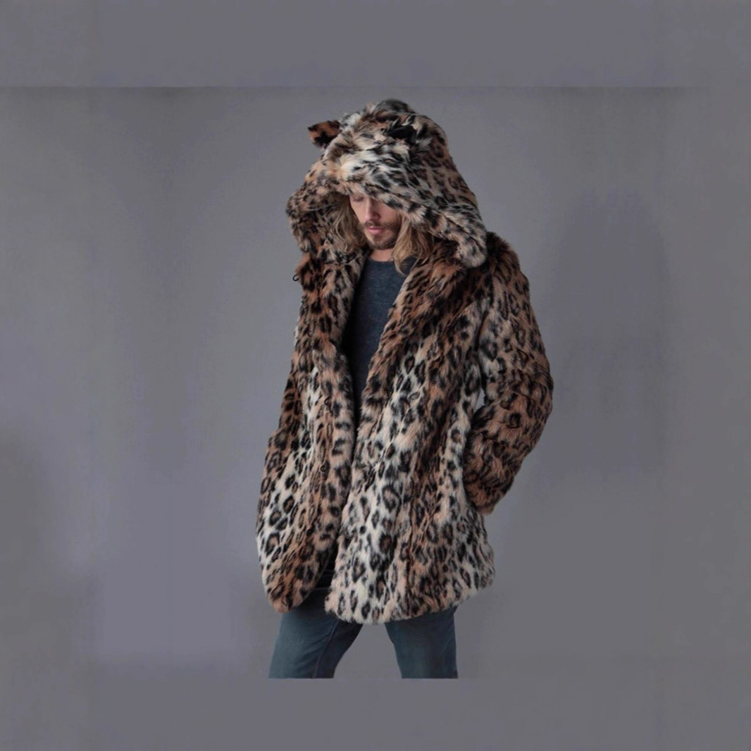 Męska kurtka ze sztucznego fut – Winter Clothing Clearance recenzja i cena