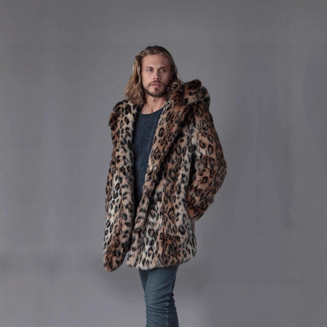 Męska kurtka ze sztucznego fut – Winter Clothing Clearance recenzja i cena