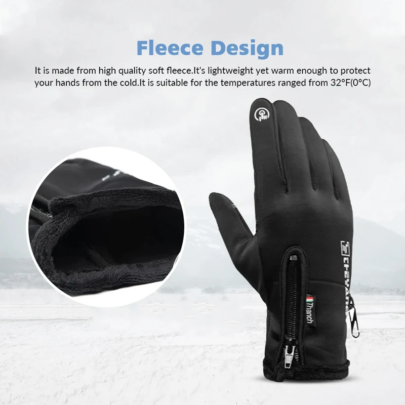 Rękawice zimowe wodoodporne te – Waterproof Mitten Ski recenzja i cena