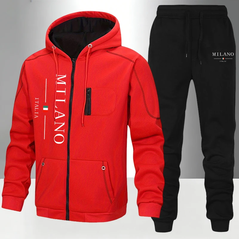 Włoski Zestaw Męski/Kurtka/Spo – Winter Clothing Clearance recenzja i cena