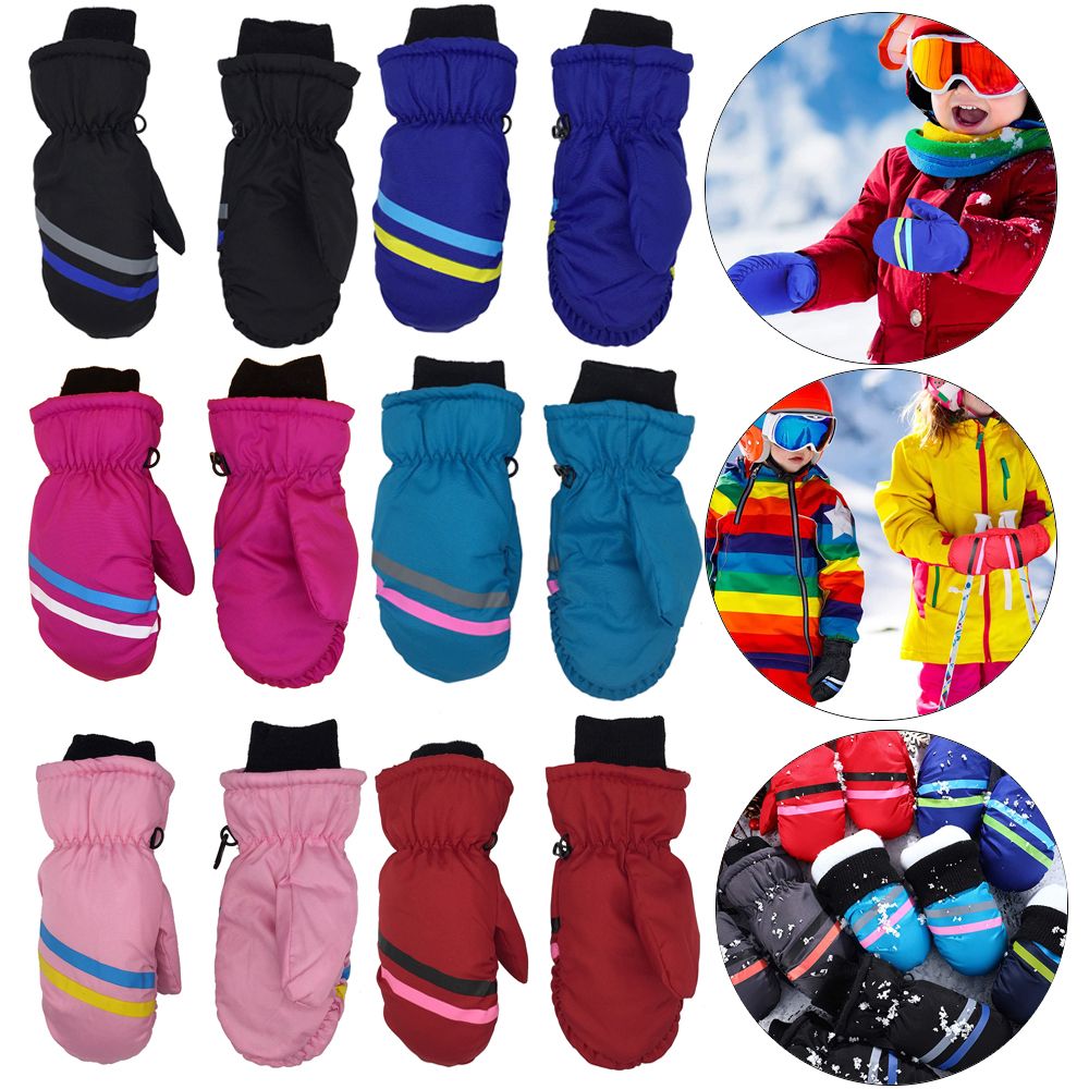 Nowe dziecięce dziecięce zimow – Waterproof Mitten Ski recenzja i cena