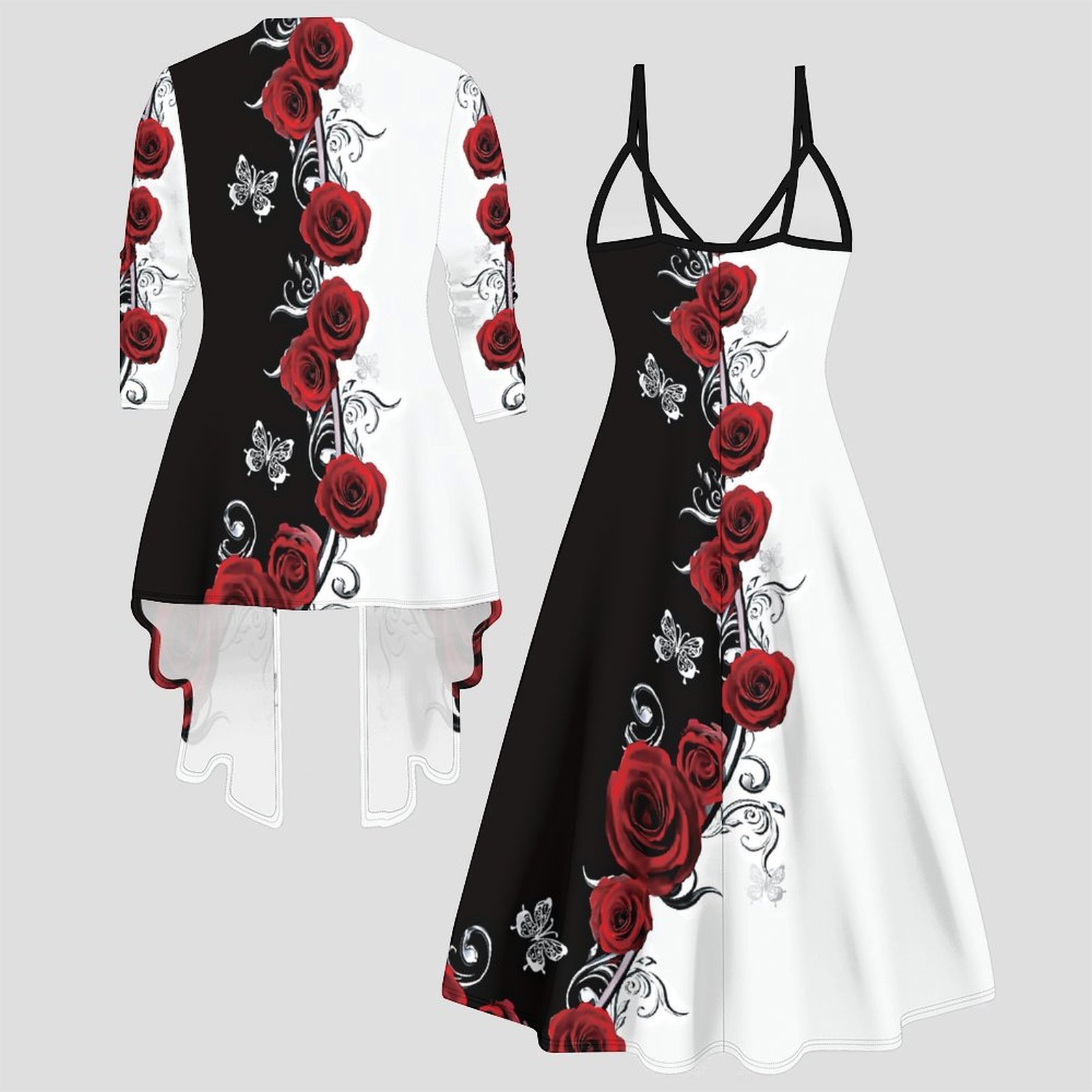 Damski dwuczęściowy zestaw: su – Winter Clothing Online recenzja i cena